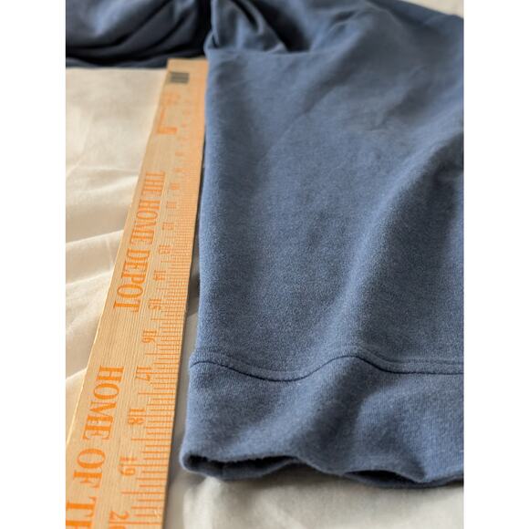 Fair Harbor Larchmont Seawool Quarter-Zip Pullover Blue XL - Picture 9 of 9